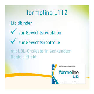 Grafik Formoline L112 Tabletten Hinweise