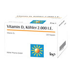 Vitamin D3 Köhler 2.000 I.E. 120 St