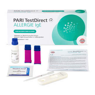 PARI TestDirect Allergie IgE Selbsttest Blut Testkit