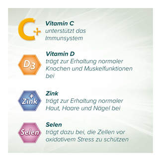 Cetebe Immun Aktiv Tabletten Vitamine, Zink und Selen