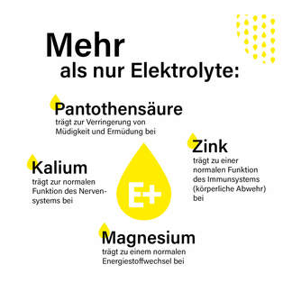 Grafik Elektrolyte +Granulat Inhaltsstoffe