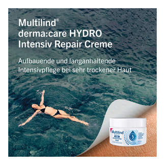 Multilind derma:care Hydro Intensiv Repair Creme Anwendungsgebiet