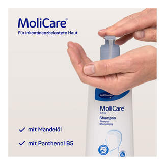 Grafik MoliCare Skin Shampoo Eigenschaften