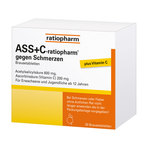 ASS + C-ratiopharm gegen Schmerzen 20 St