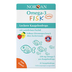 Norsan Omega-3 Fisk Jelly Dragees für Kinder 45 St