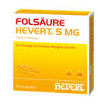 Folsäure Hevert 5 mg Ampullen 10 St