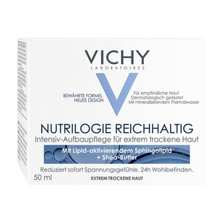 Vichy Nutrilogie Reichhaltige Creme Verpackung