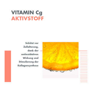 Grafik Avene VITAMIN ACTIV Cg Radiance Intensiv-Creme Aktivstoff Vitamin Cg