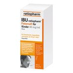 IBU-ratiopharm 4% Fiebersaft für Kinder 100 ml
