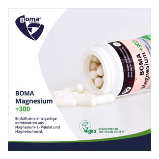 Grafik Boma Magnesium +300 Kapseln Inhaltsstoff