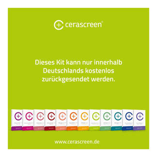 Grafik Cerascreen Vitamin D Plus Testkit Innerhalb Deutschlands kostenlos zurücksendbar