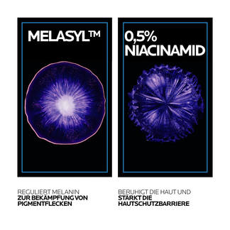 Grafik La Roche Posay Mela B3 Reinigungsgel Mit Melasyl und Niacinamid