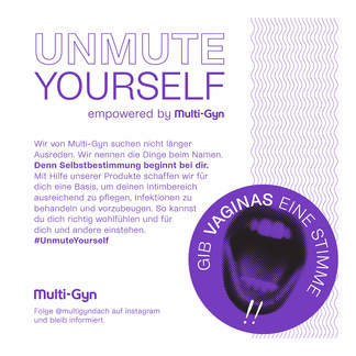 Grafik Unmute Yourself empowered by Multi-Gyn