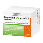 Magnesium und Vitamin E ratiopharm 60 St