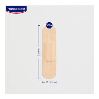 Grafik Hansaplast Universal Pflaster 1,9 x 7,2cm Maße