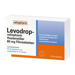 Levodrop-ratiopharm Hustenstiller 60 mg Filmtabletten 10 St