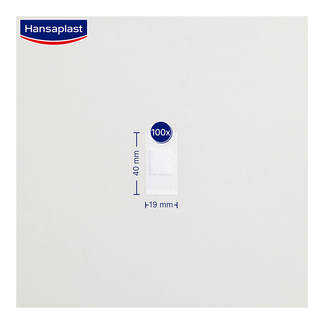 Grafik Hansaplast Sensitive Injektionspflaster 1,9cm x 4cm Produktmaße