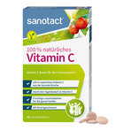 Sanotact 100 % natürliches Vitamin C Lutschtabletten 30 St