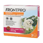 Frontpro 11 mg Kautabletten für Hunde XS 3 St