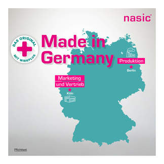 Grafik Nasic Nasenspray Made in Germany