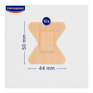 Grafik Hansaplast Elastic Fingerkuppen Pflasterstrips Maße