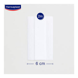 Grafik Hansaplast Sensitive Pflaster 2 m x 6 cm Maße