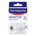 Hansaplast Sensitive Pflaster 1 m x 6 cm 1 St