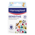 Hansaplast Sensitive Kids Pflasterstrips 20 St