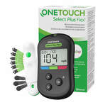 OneTouch Select Plus Flex Blutzucker-Messgerät (mg/dL) 1 St