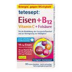 Tetesept Eisen+B12 Vitamin C+Folsäure Filmtabletten 30 St