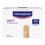 Hansaplast Soft Strips 1,9x7,2 cm 100 St