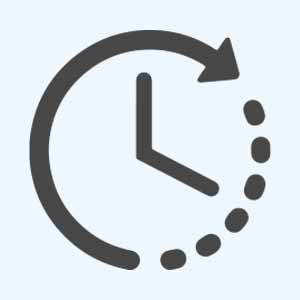 Grafik: dermatologisch getestet Grafik: Zeitersparnis für Patienten oder Pflegende