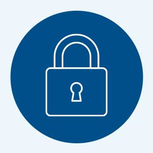 Icon Übertragung Sicherheits-Icon Übertragung
