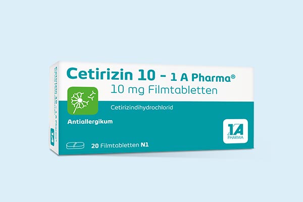 Sichern Sie sich die Cetirizin Filmtabletten von 1 A Pharma!
