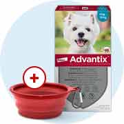 Advantix Spot-on Lsg. zum Auftropfen für Hunde 4-10 kg