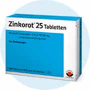 Zinkorot 25 Tabletten