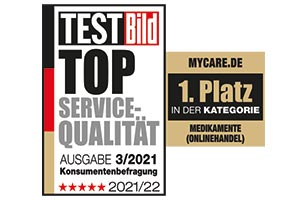 Platz 1 bei TESTBild Platz 1 bei TESTBild