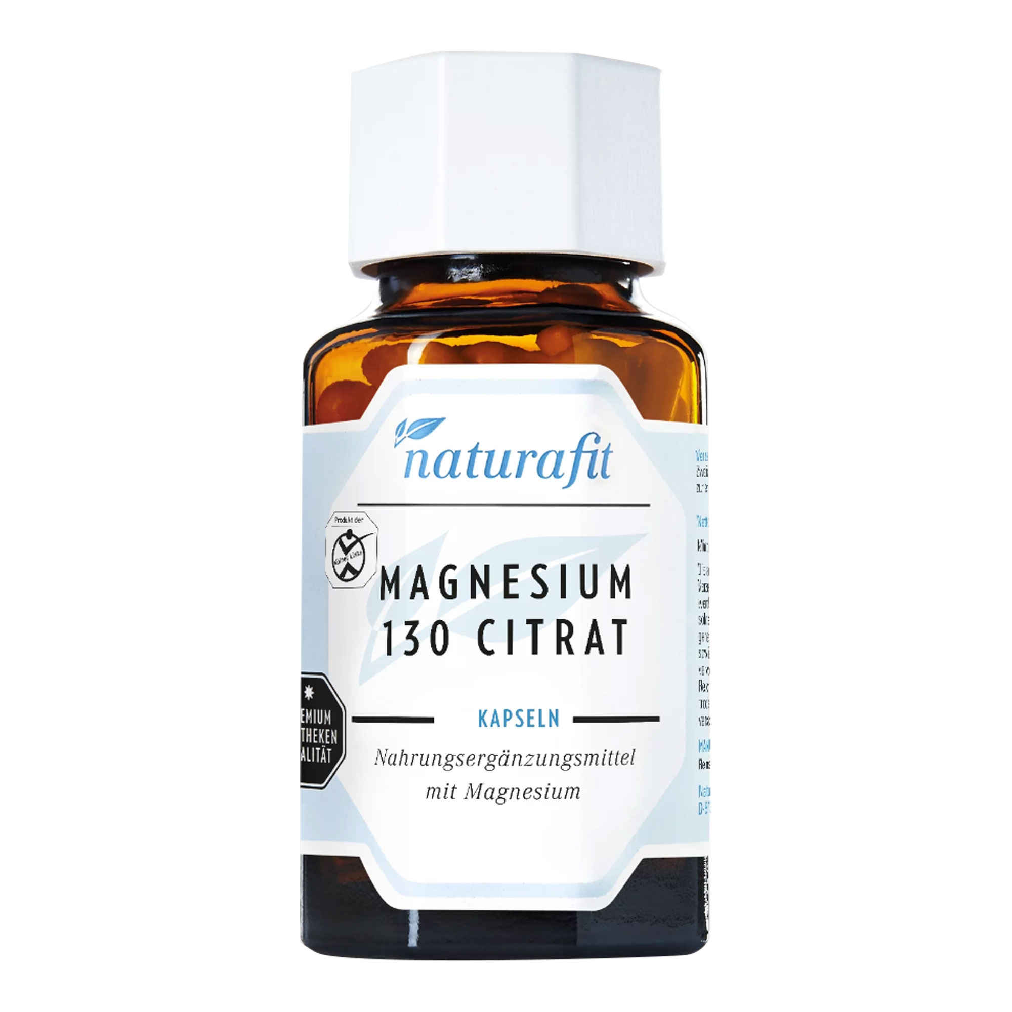 Naturafit Magnesium 130 Citrat Kapseln