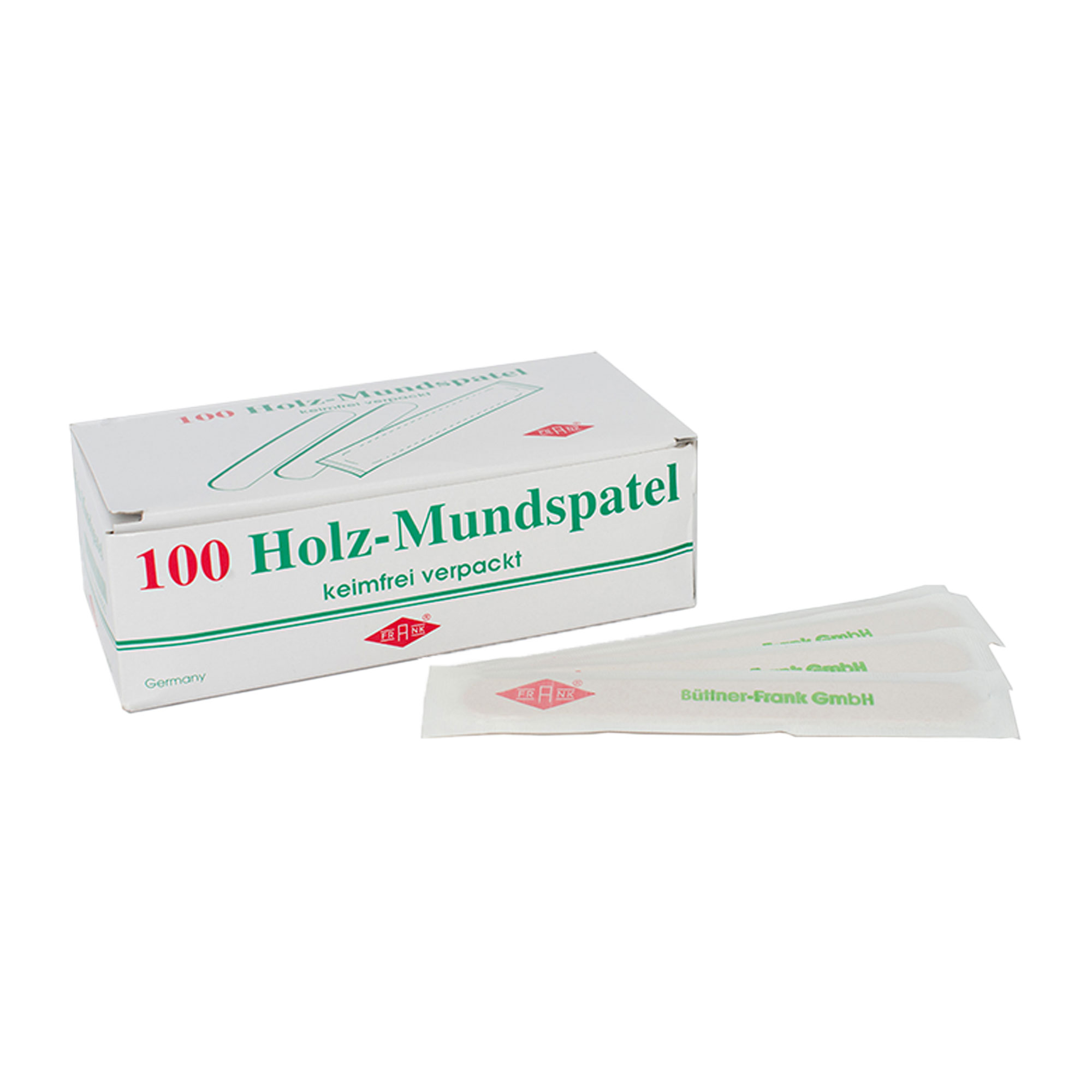 Mundspatel aus Holz einzeln