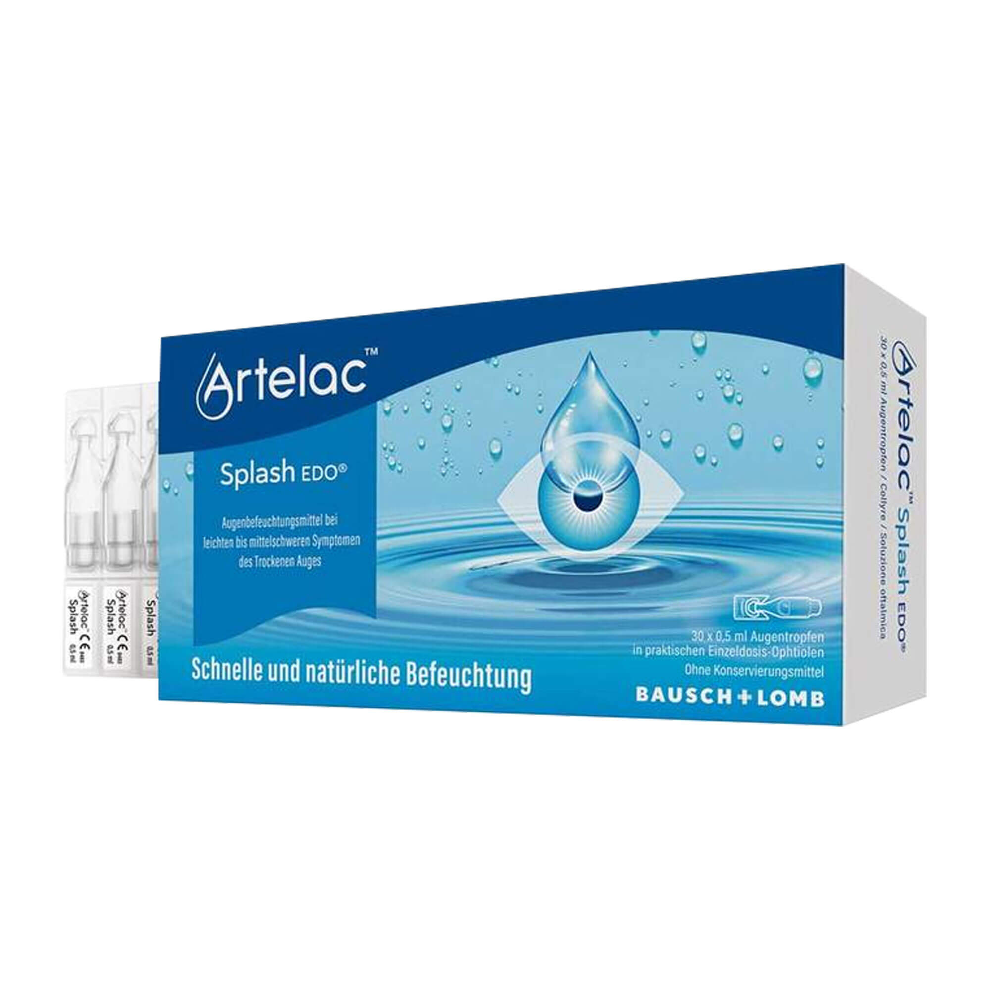 Artelac Splash EDO Augentropfen für trockene brennende Augen
