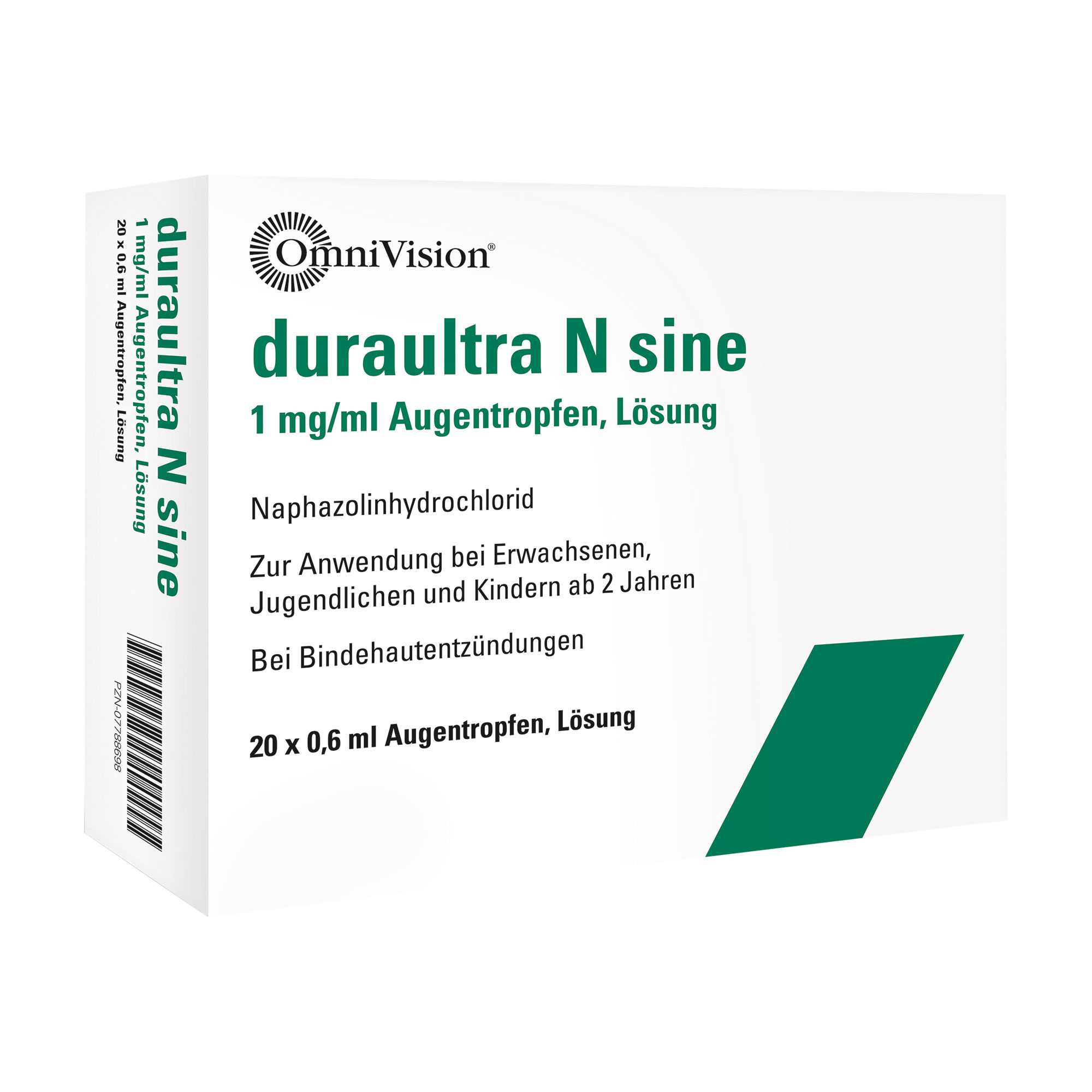 Duraultra N sine 1 mg/ml Augentropfen