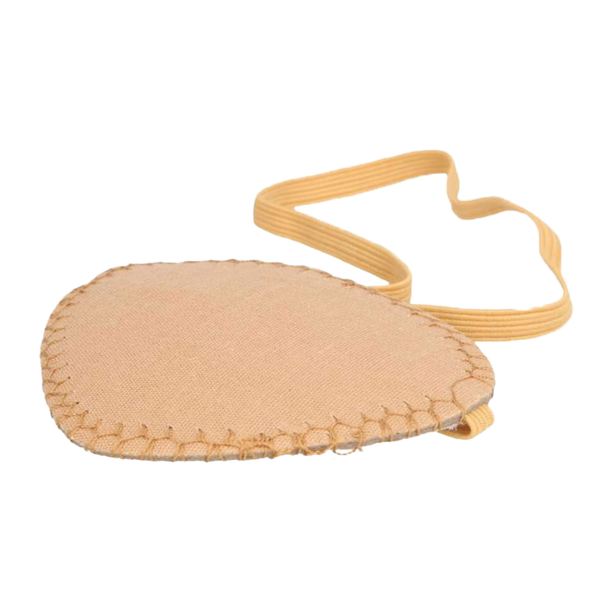 Augenklappe mit Gummiband sand