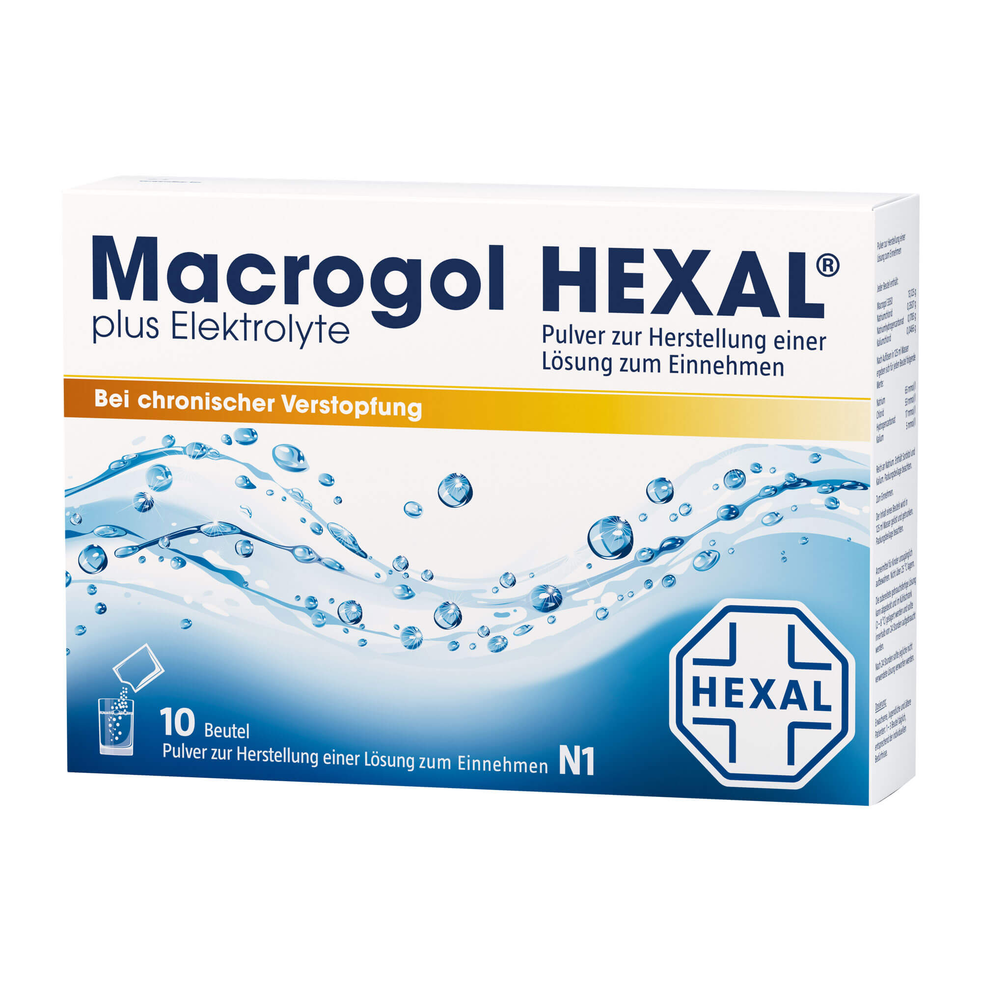 Macrogol HEXAL plus Elektrolyte Pulver