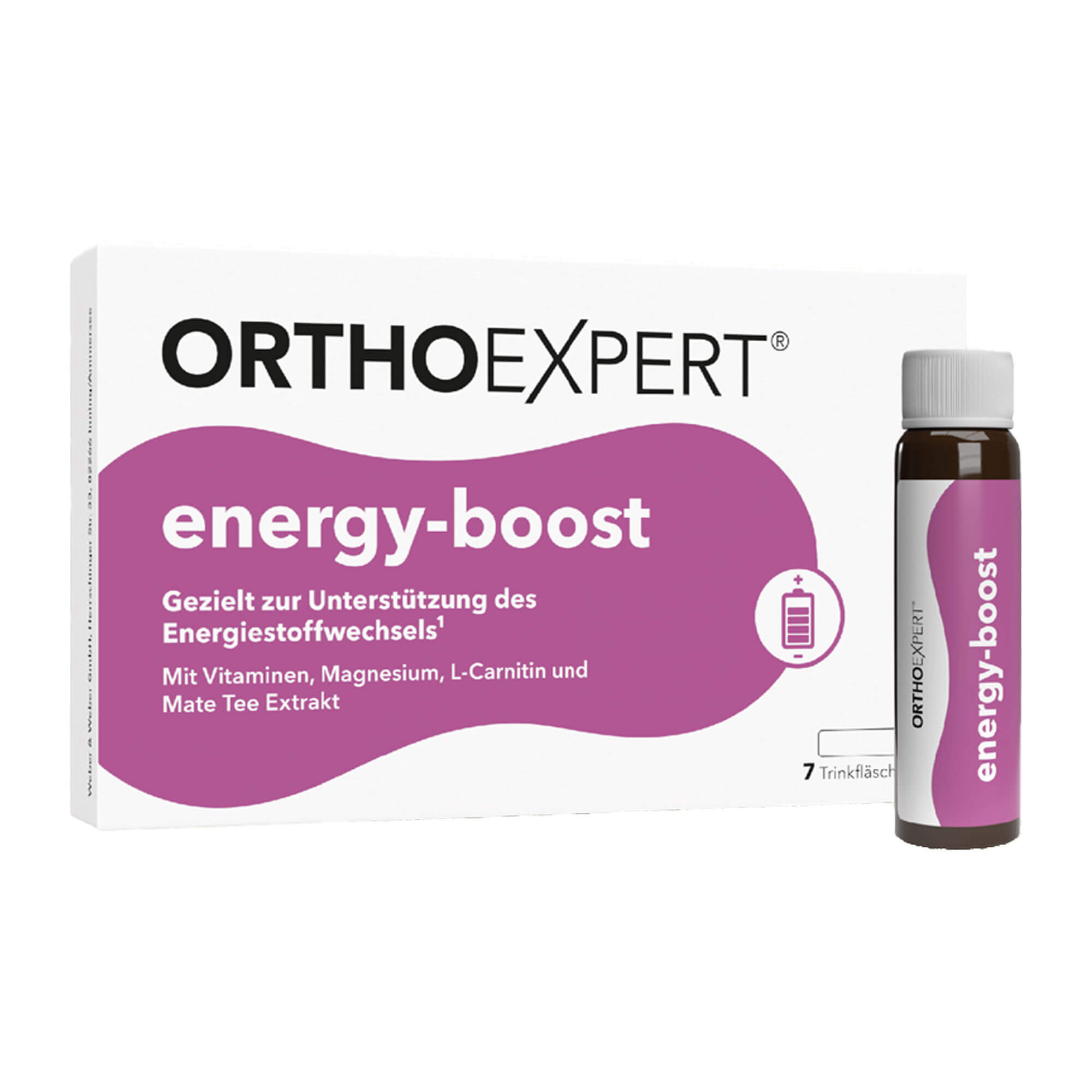 Orthoexpert energy-boost Trinkampullen