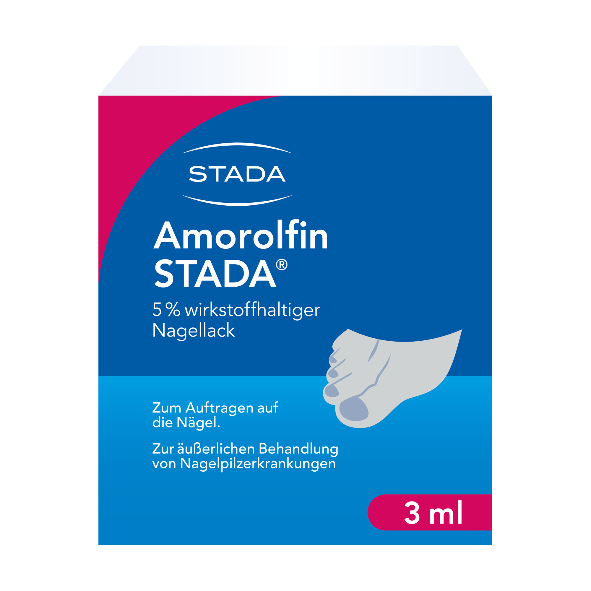 Amorolfin Stada 5% Wirkstoffhaltiger Nagellack