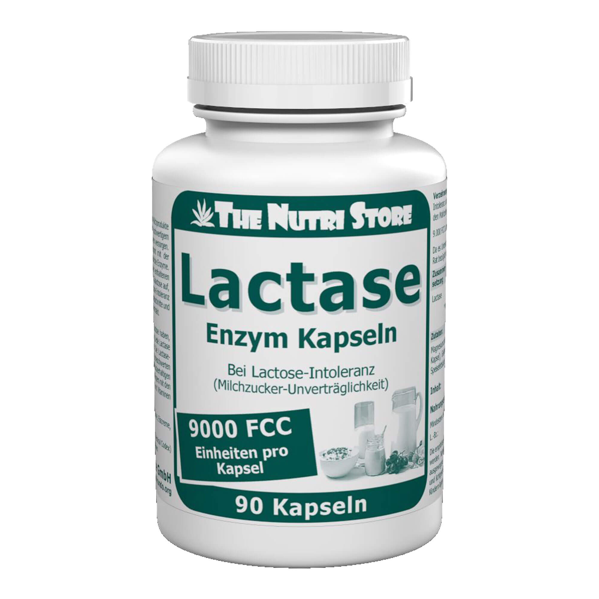 Lactase 9.000 FCC Enzym Kapseln