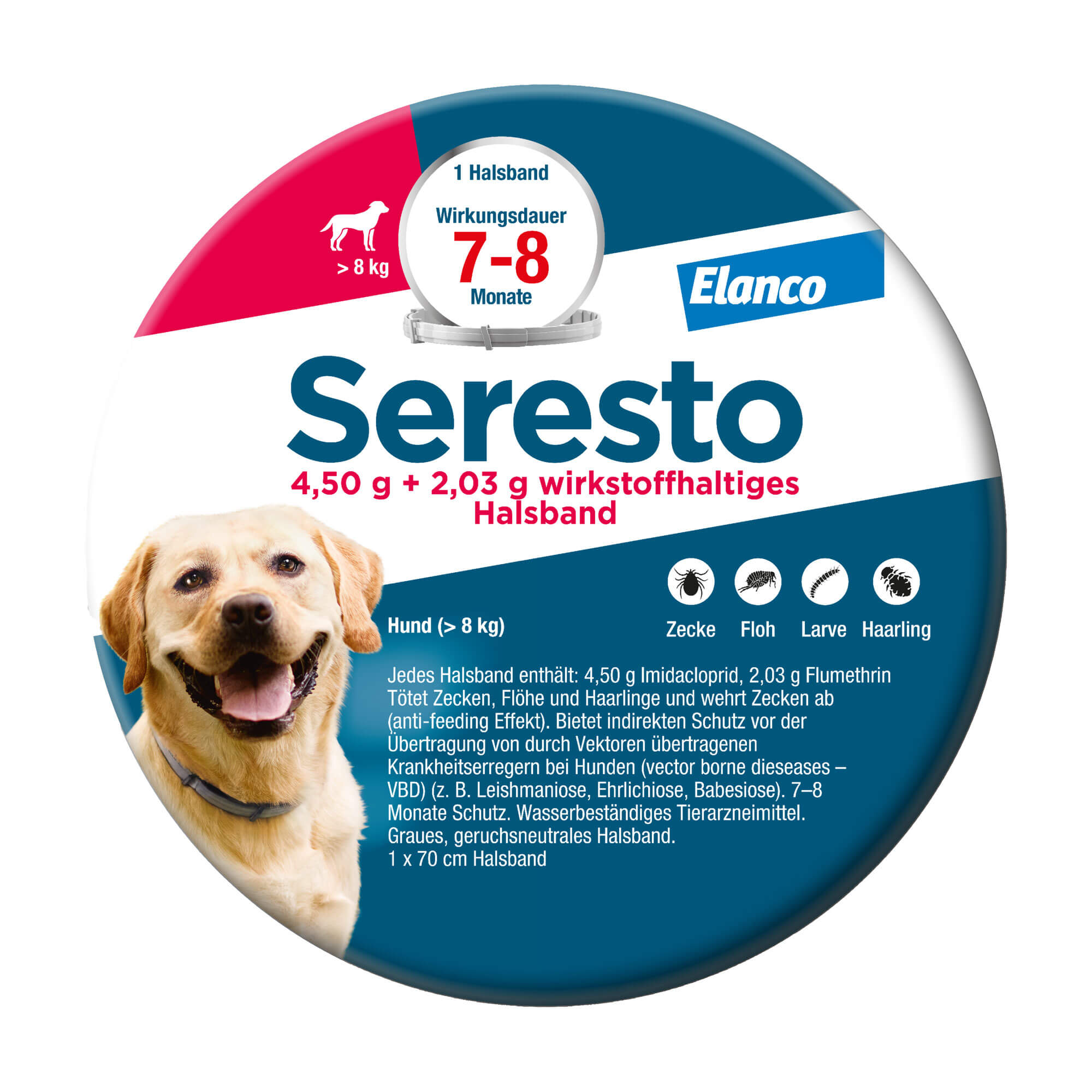 Seresto Halsband für große Hunde