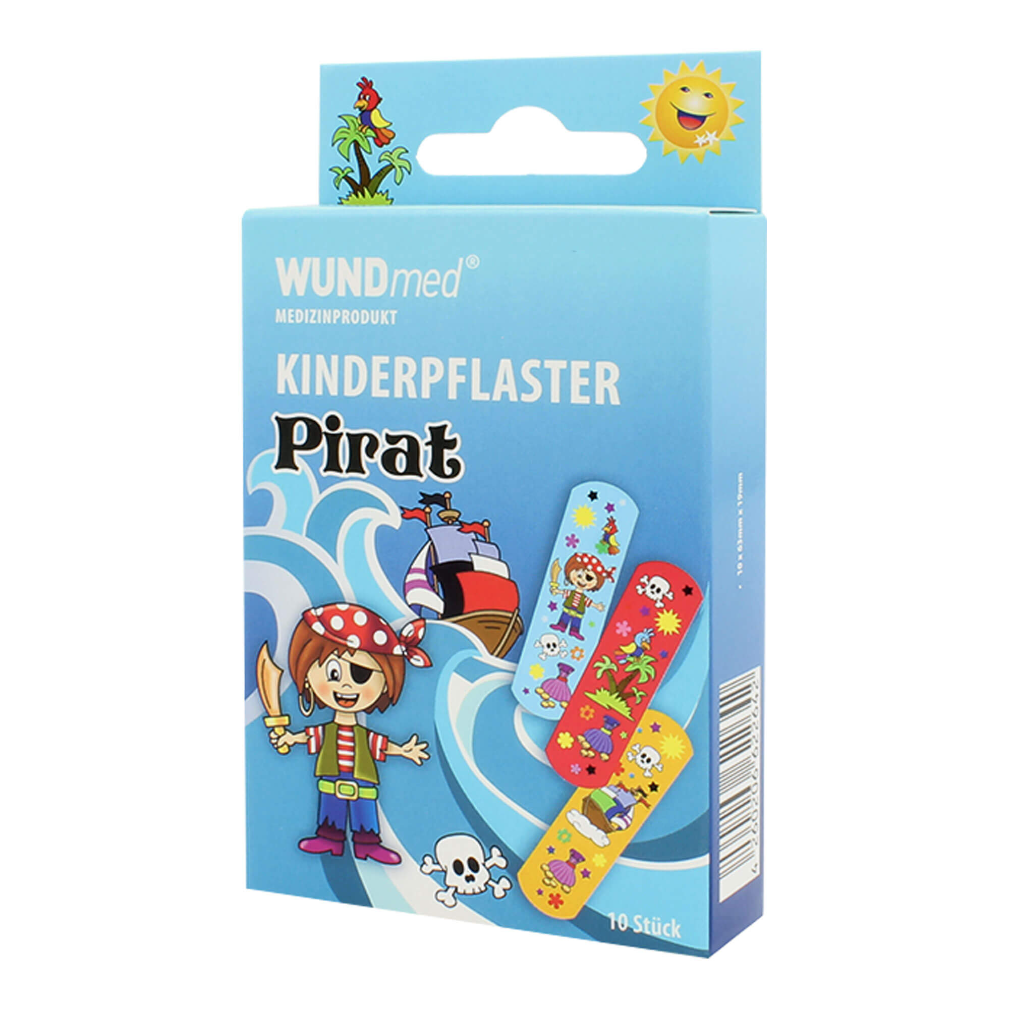 Wundmed Kinderpflaster Pirat