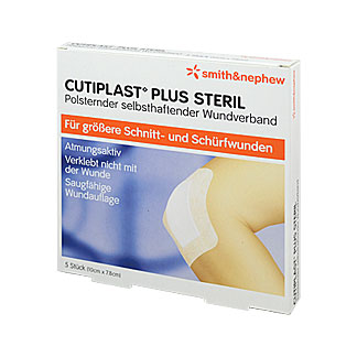 Cutiplast Plus Steril 7,8x10 cm Verband