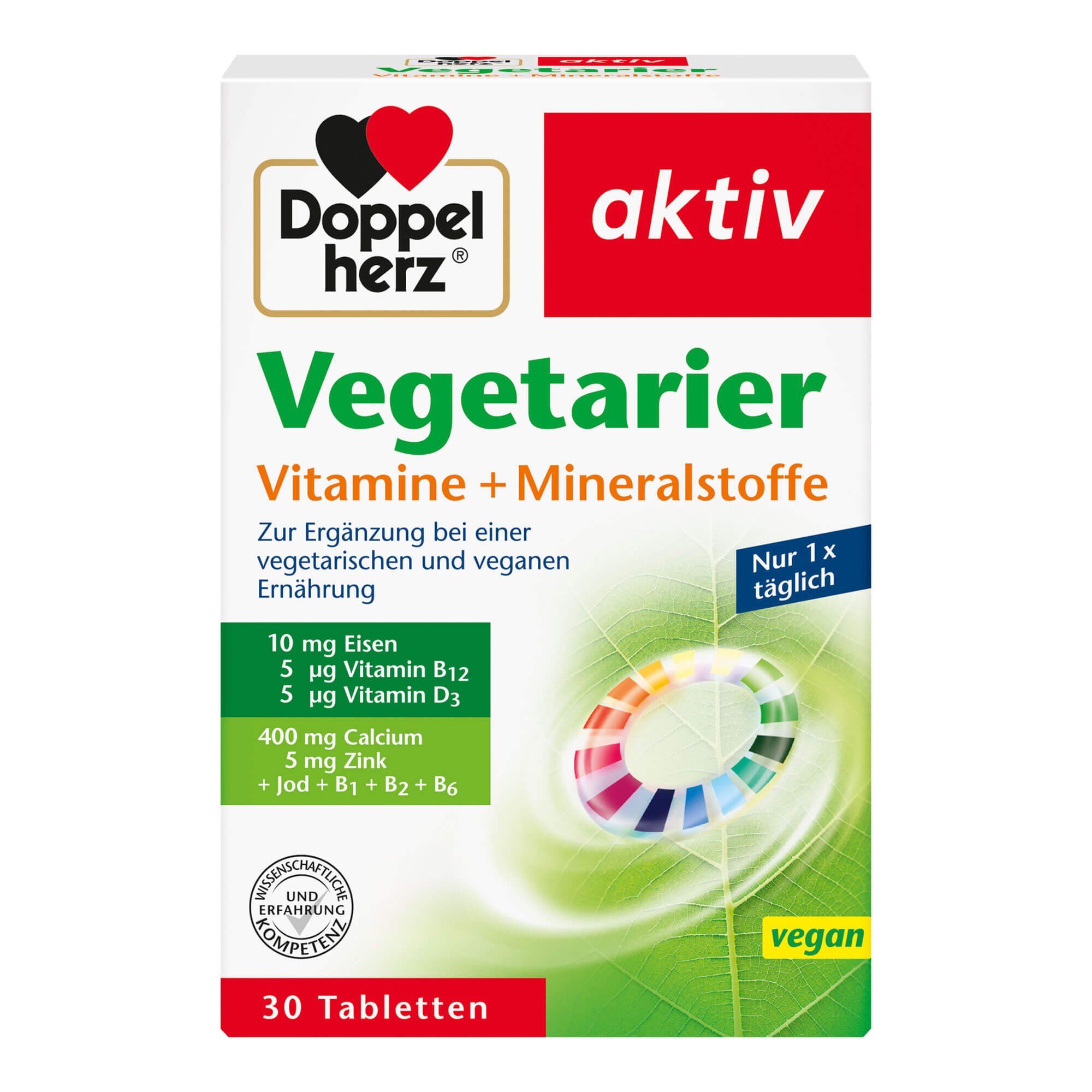Doppelherz aktiv Vegetarier Vitamine + Mineralstoffe